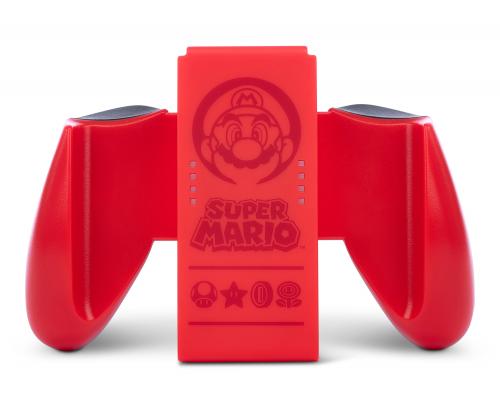 image Grip confort pour Joy Con (License Nintendo) - Super Mario Rouge