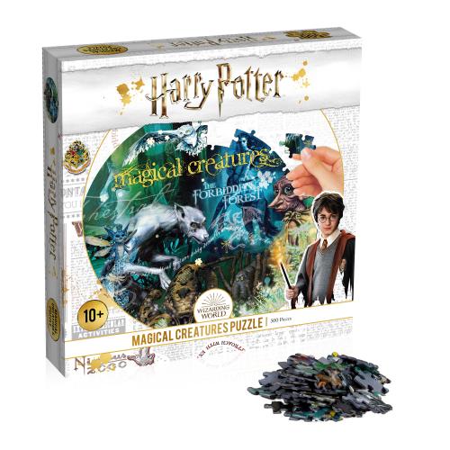 image Puzzle- Harry Potter- Créature Magique (500 pièces) pack blanc (emballage abîmé)