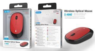 image Souris sans fil Sarco - 2.4Ghz 800 DPI - G6356 - Rouge