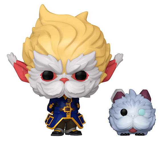 thumbnail secondaire #3 pour Arcane : League of Legends - Funko POP 1605 - Heimerdinger avec Poro