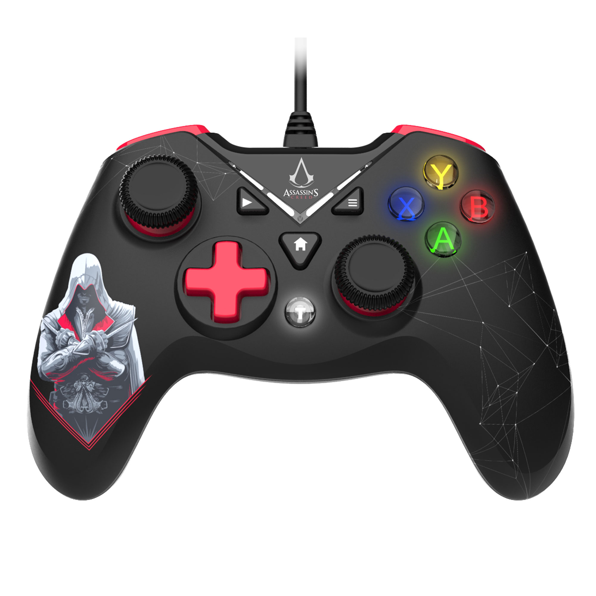  803510b : Harry Potter - Manette Filaire pour PC avec Câble 3M - Vivet Doré