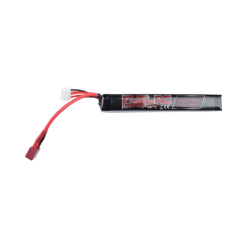 image principale pour Batterie stick Fuel Li-Po 11.1V x 1450 mAh 30c Dean