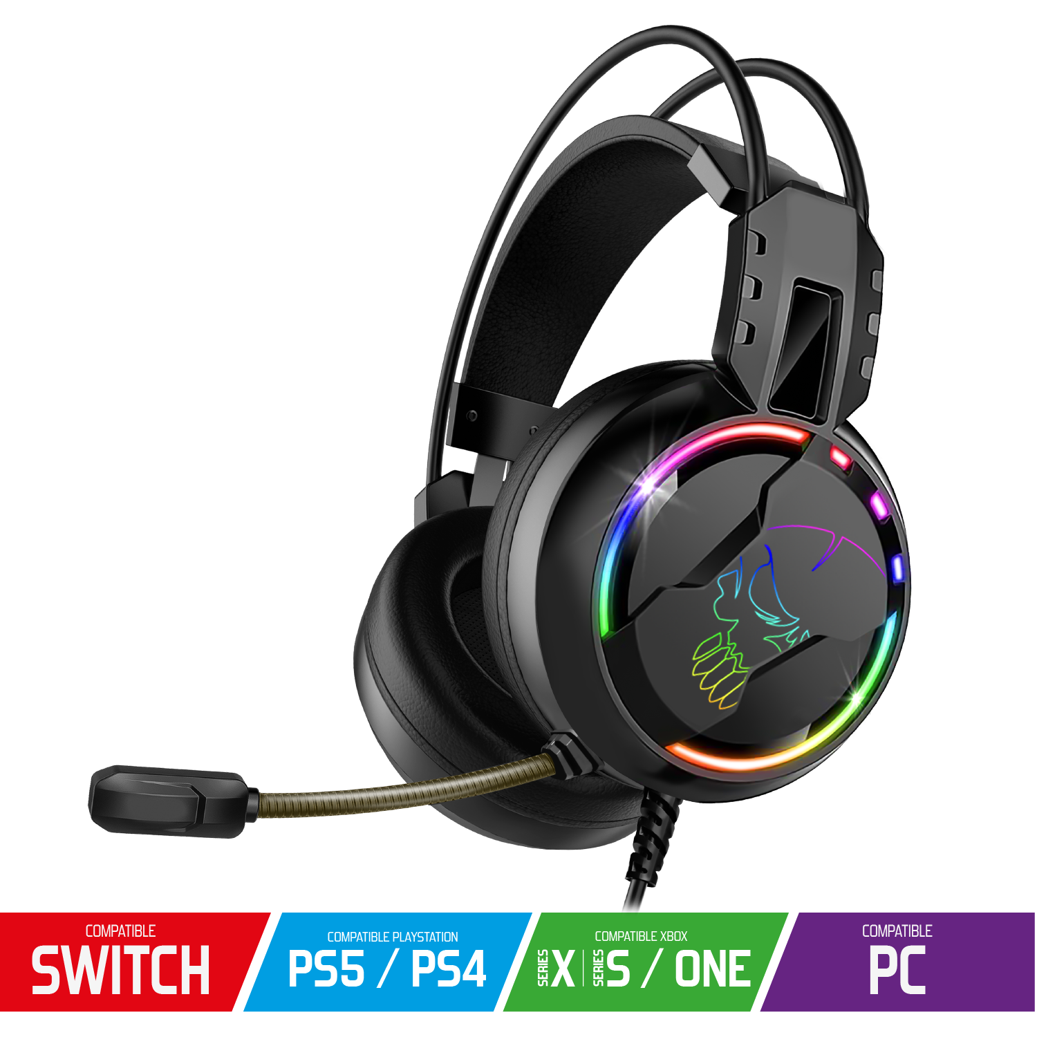 Micro Casque Gaming Filaire Subsonic pour console Xbox Séries X/S Noir -  Casque PC - Achat & prix