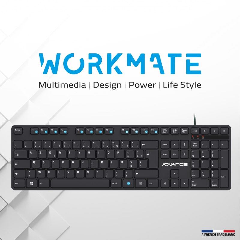 image principale pour clavier filaire USB ultime WORKMATE