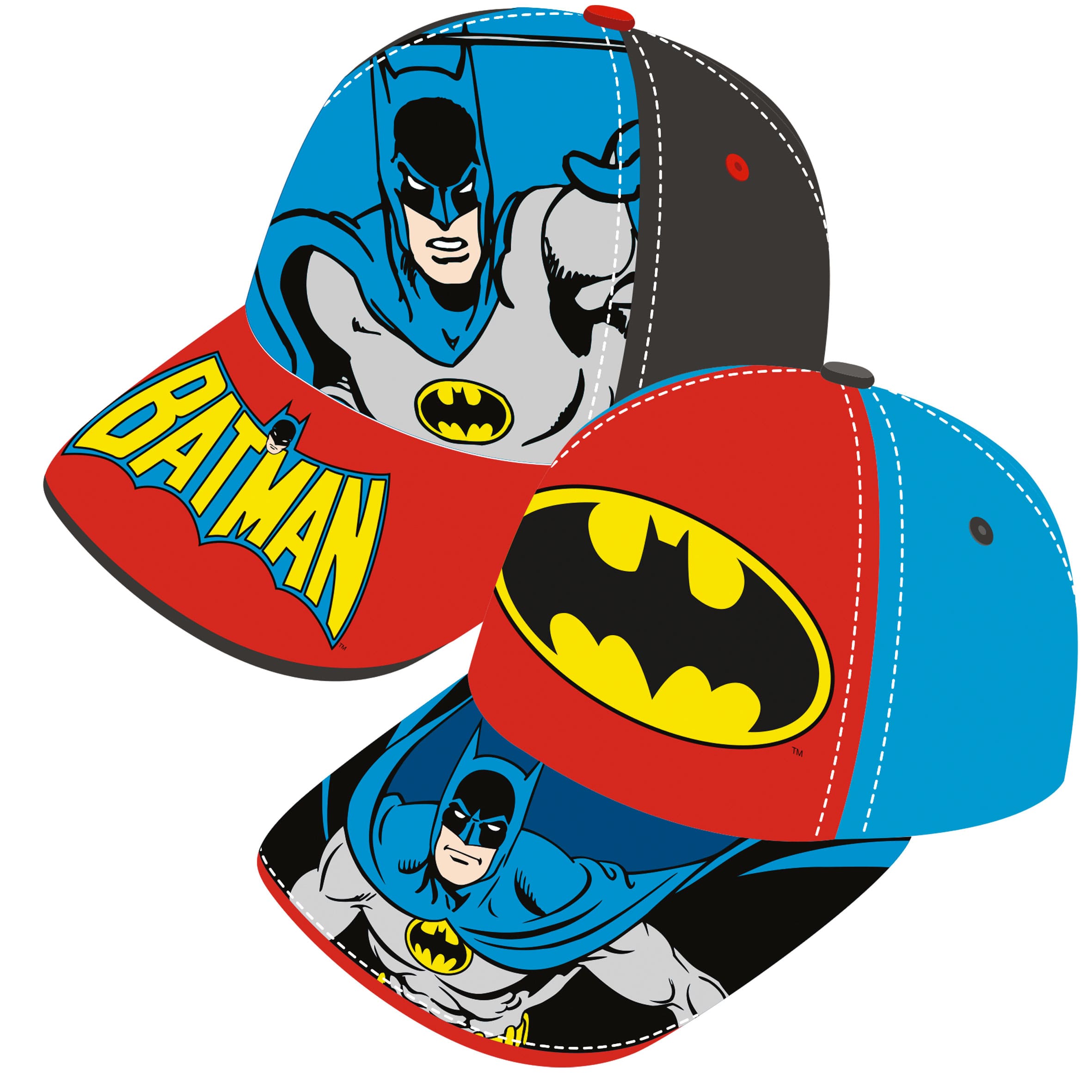 thumbnail secondaire #2 pour Dc Comics - Casquette 51/54 cm - Batman (1pcs aléatoire)