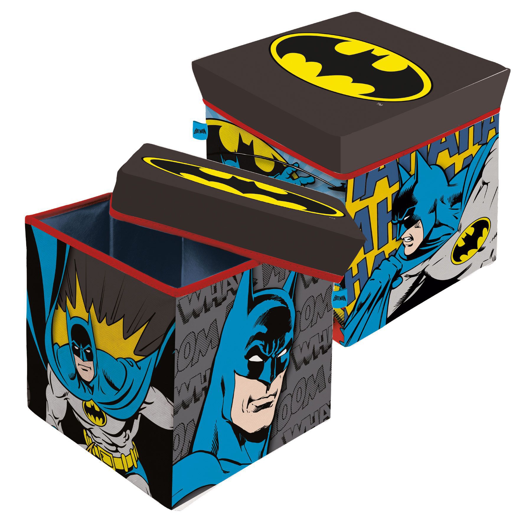 thumbnail secondaire #2 pour Dc Comics – Tabouret & Boîte de rangement – Batman 30 x 30 x 30 cm