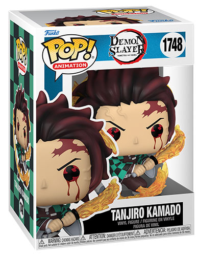 thumbnail secondaire #2 pour Demon Slayer - Funko Pop 1748 - Tanjiro Kamado