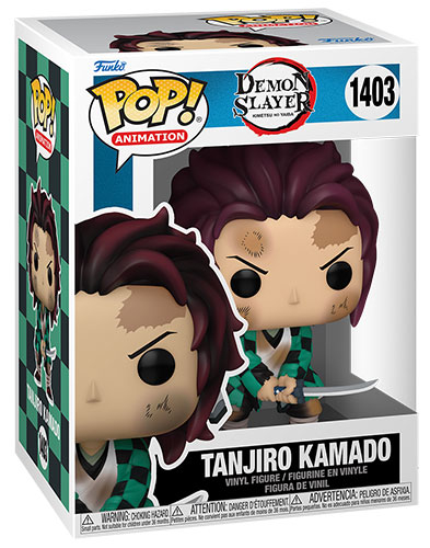 image principale pour Demon Slayer - Funko Pop - Tanjiro Kamado (training)