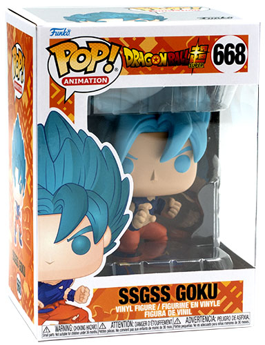 thumbnail secondaire #2 pour Dragon Ball Super - Funko POP 668 - SSGSS Goku