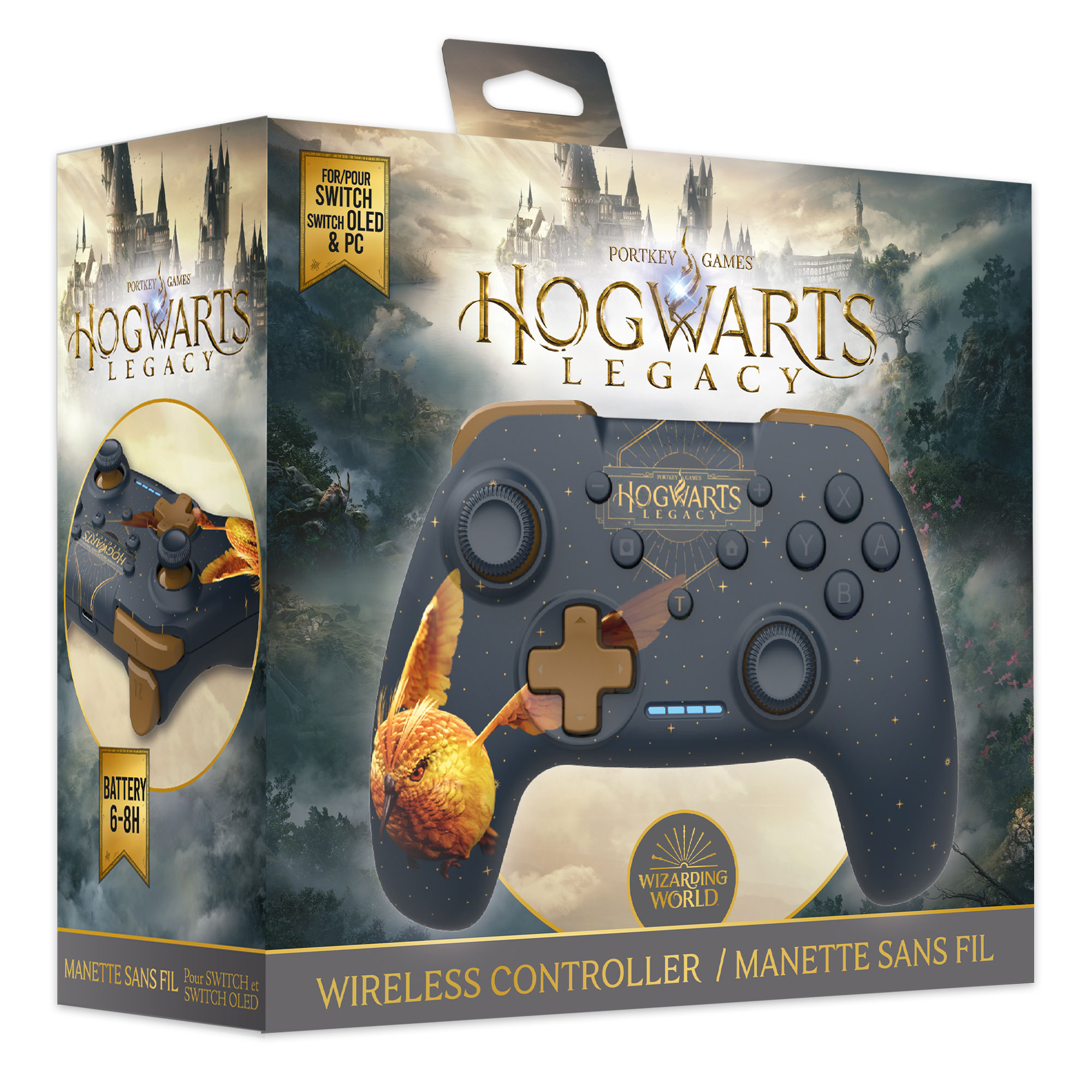  299282 : Manette Switch Sans Fil  - Harry Potter Hedwige 