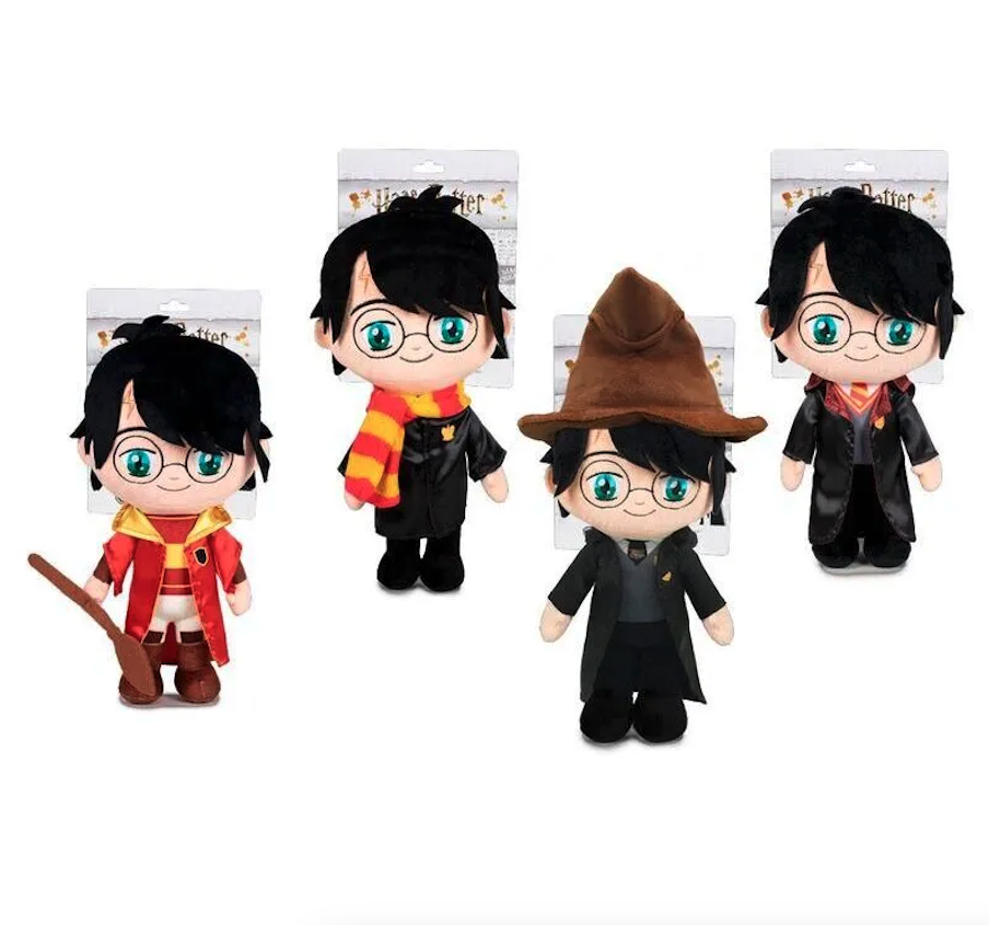 image principale pour Harry Potter – Peluche – Harry Potter Wizard bulk 20 cm (aléatoire)