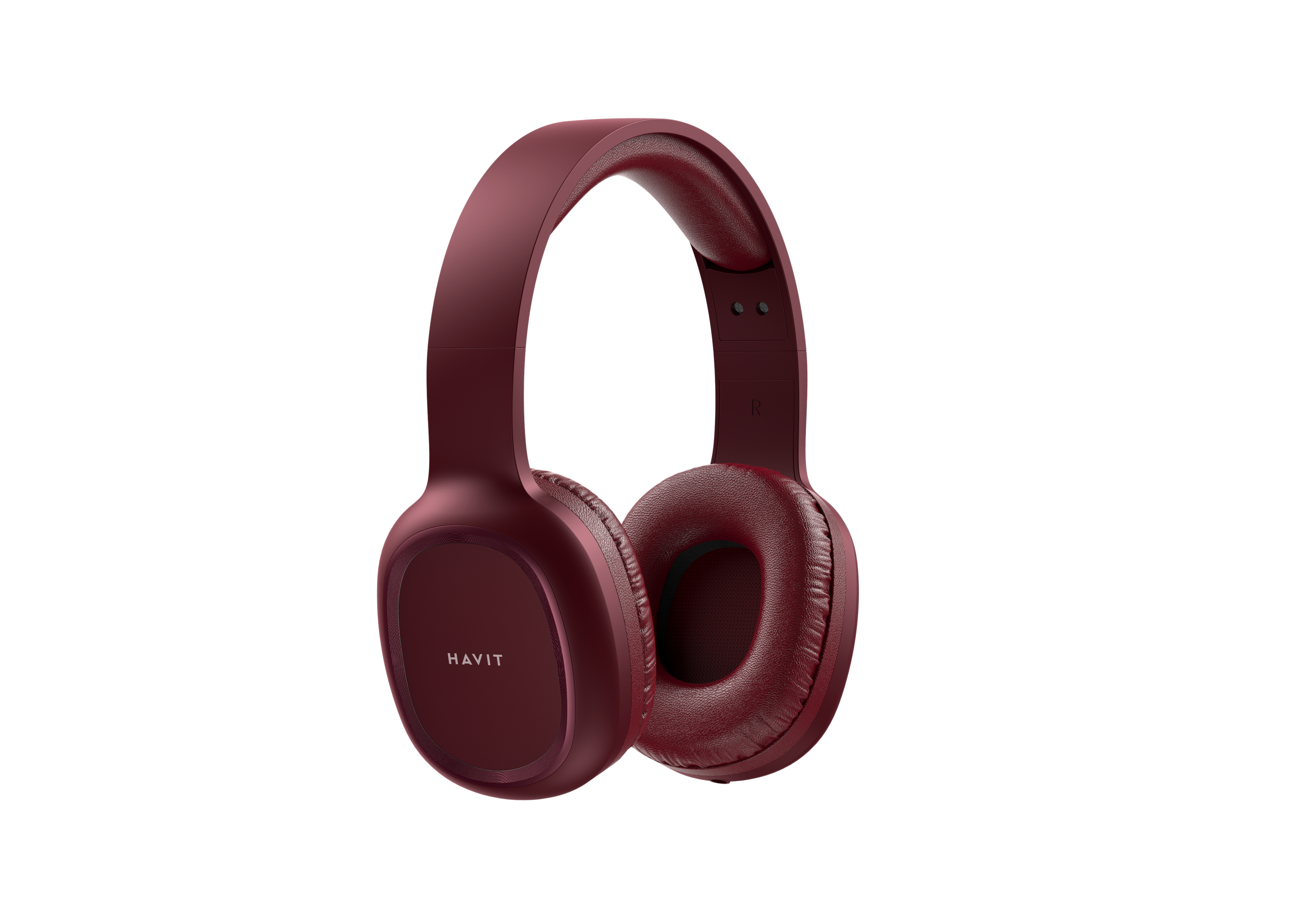 thumbnail secondaire #4 pour HAVIT - Casque Bluetooth avec Micro - Bordeaux