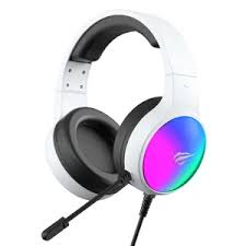 image principale pour HAVIT - Casque Gaming RGB Astro- Filaire avec Micro - Blanc - compatible PC,PS4,PS5, Switch, Series X/S - Blanc