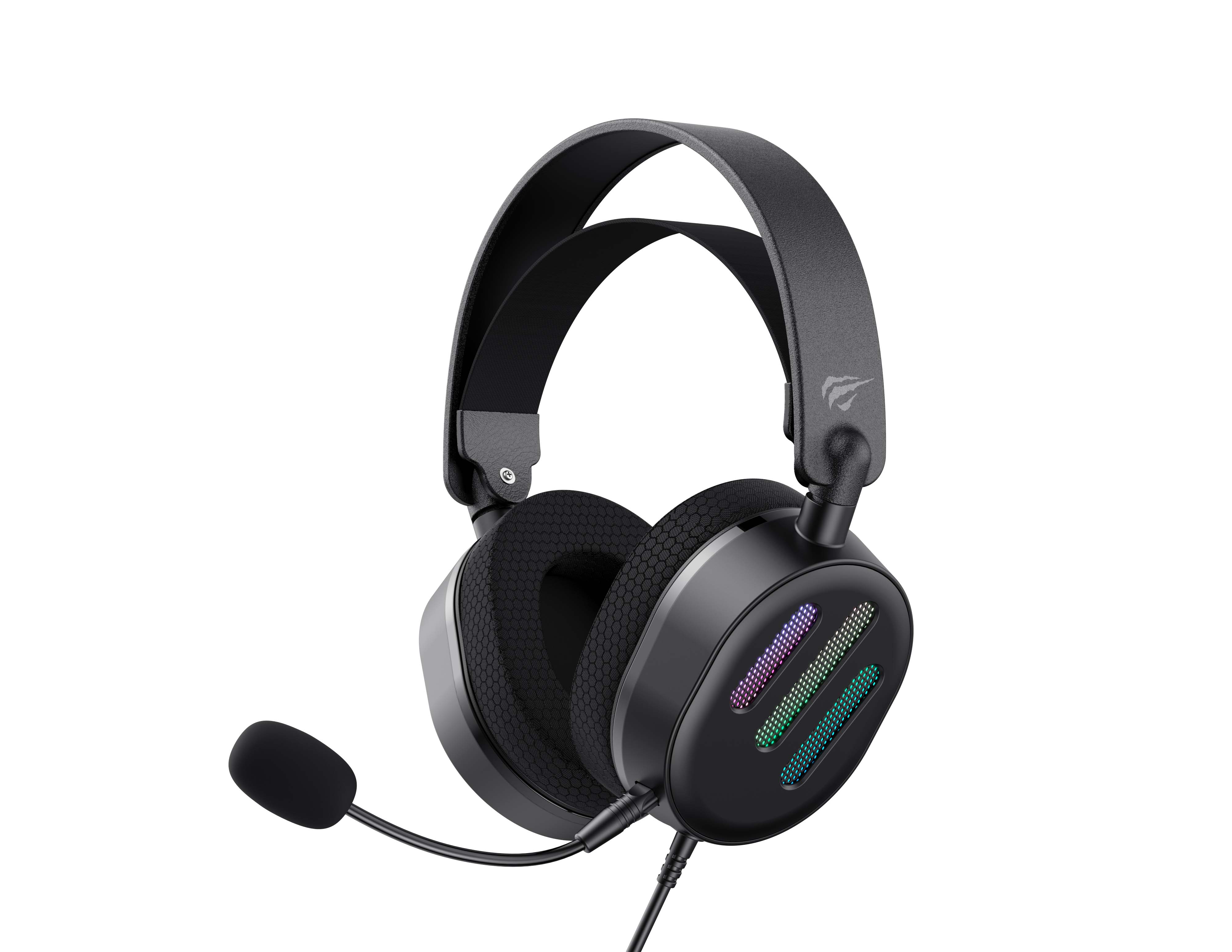  803672h : HAVIT - Casque Gaming RGB- Filaire avec Micro - Blanc - compatible PC,PS4,PS5, Switch, Series X/S...