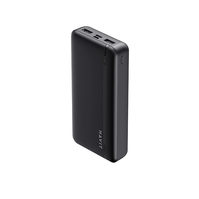 image principale pour HAVIT Power Bank 20000mAh - MicroUSB / Type C -Noire