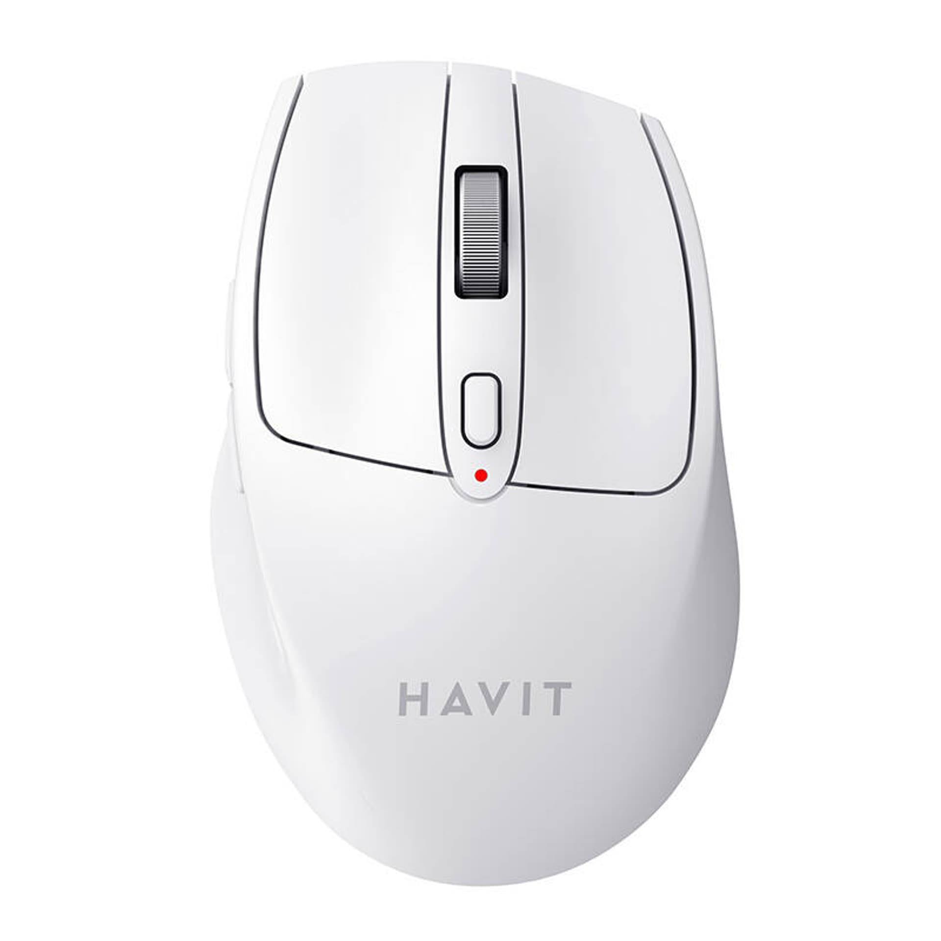 image principale pour HAVIT - Souris Ergonomique - Sans fil - Pile (1xAA) Blanche