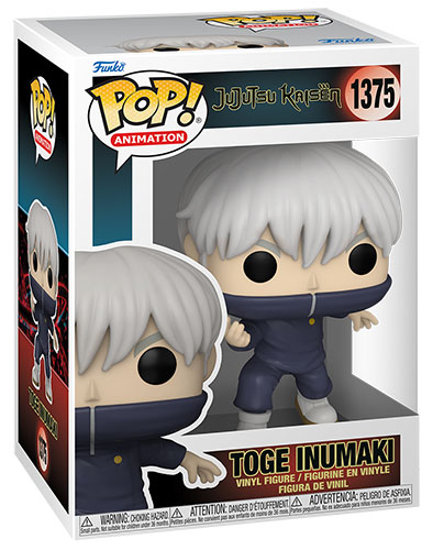 image principale pour Jujutsu Kaisen - Funko Pop 1375 S2- Toge Inumaki (avec chase aléatoire)