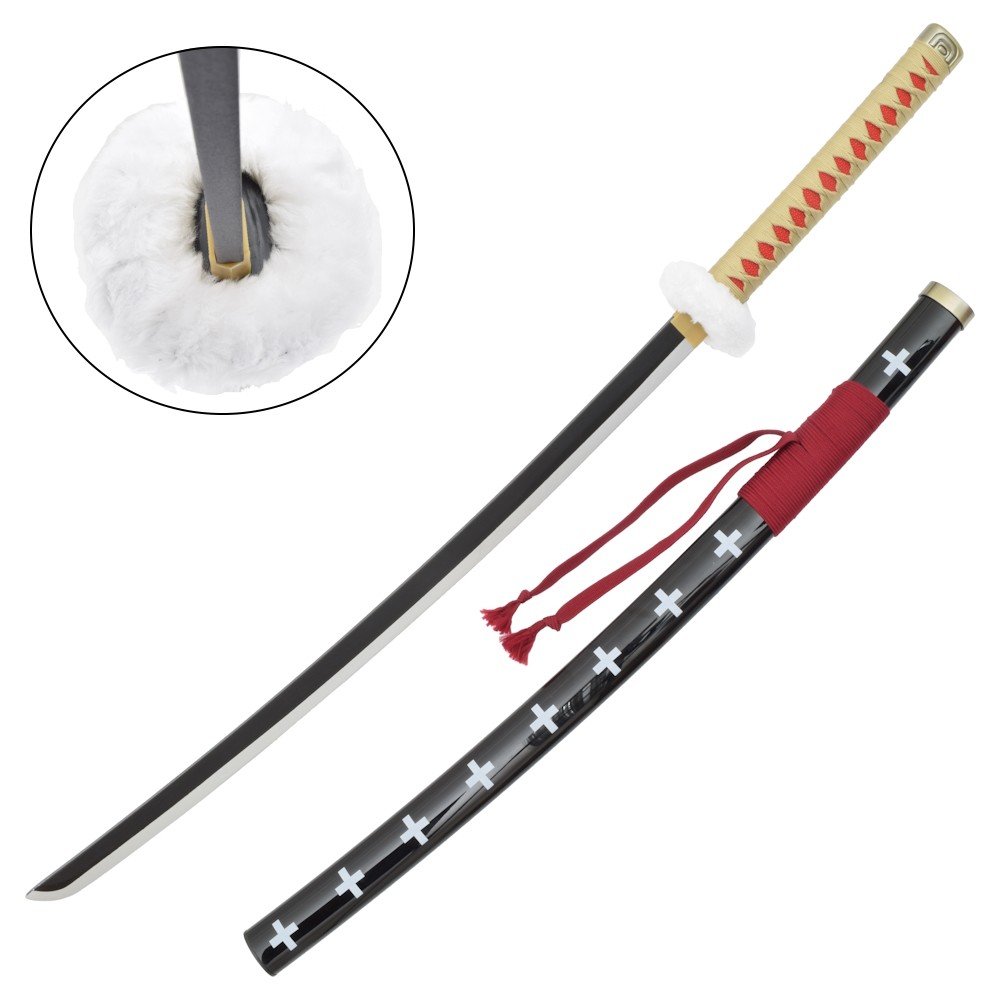 image principale pour Katana en Bambou - Inspiré du katana Trafalgar Law (One Piece)