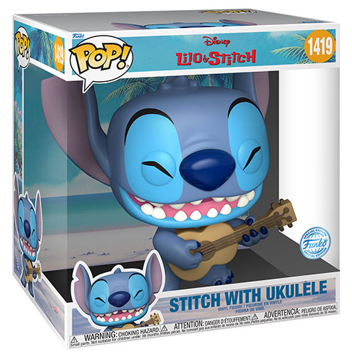 thumbnail secondaire #2 pour Lilo&Stitch - Funko POP 1419 - Stitch avec Ukelele 25cm