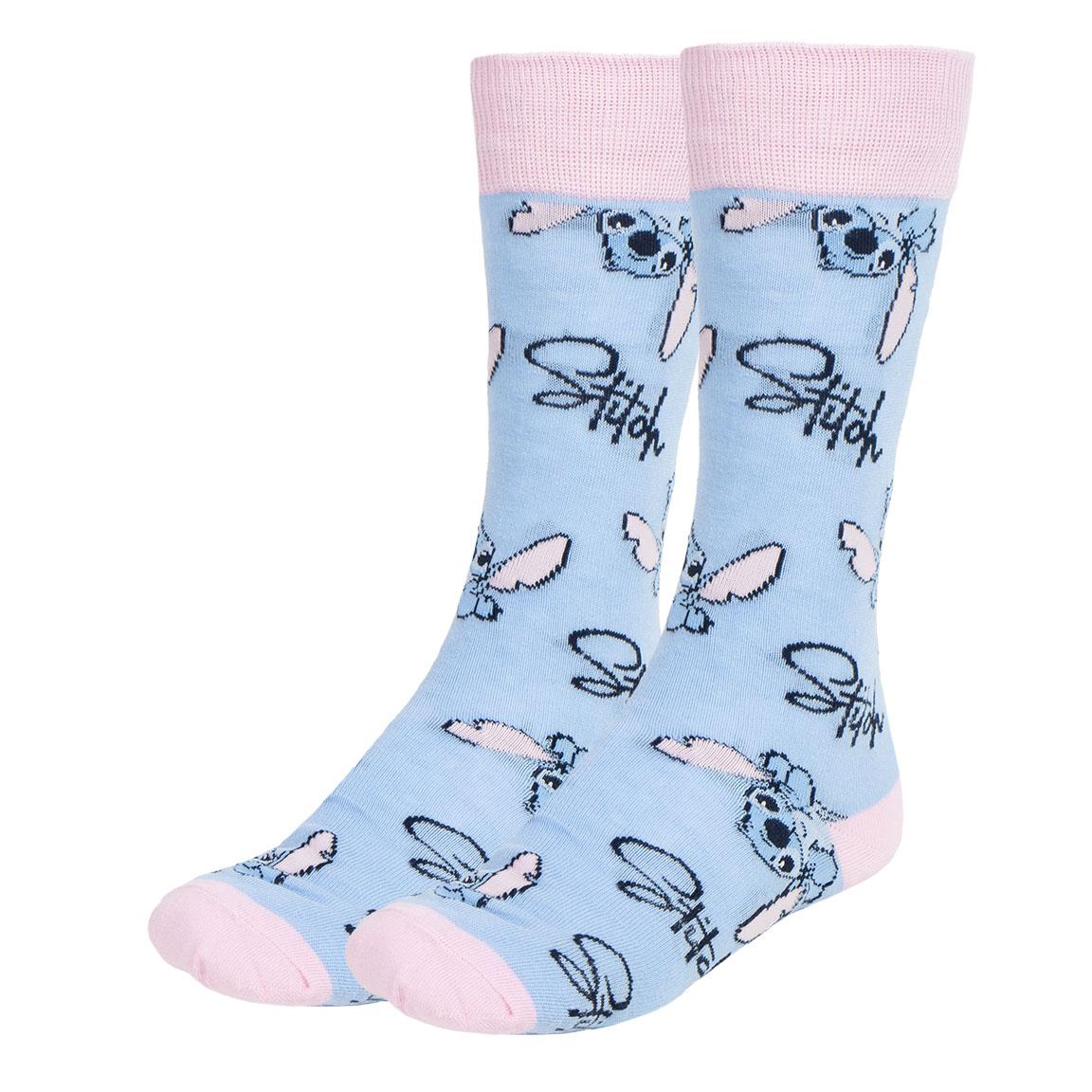 thumbnail secondaire #5 pour Lilo&Stitch - Pack de 3 paires de Chaussettes - Stitch- Taille 36-43