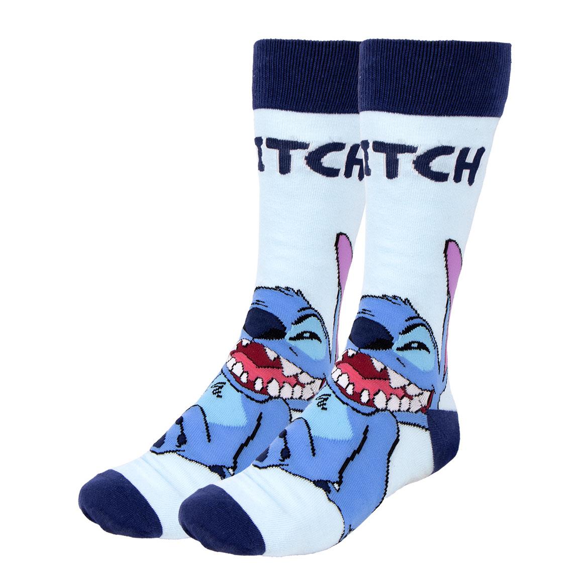 thumbnail secondaire #4 pour Lilo&Stitch - Pack de 3 paires de Chaussettes - Stitch- Taille 36-43