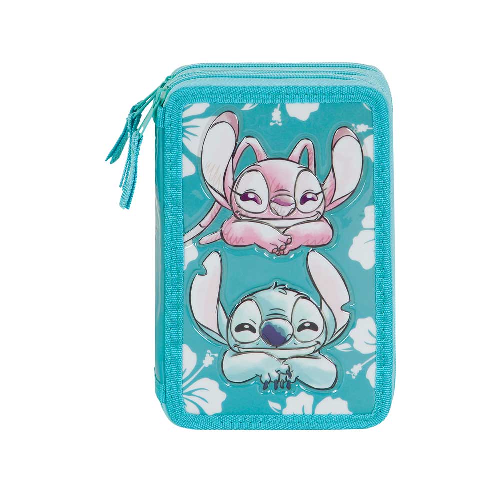 thumbnail secondaire #2 pour Lilo&Stitch – Trousse Triple Garnie – Stitch et Angel