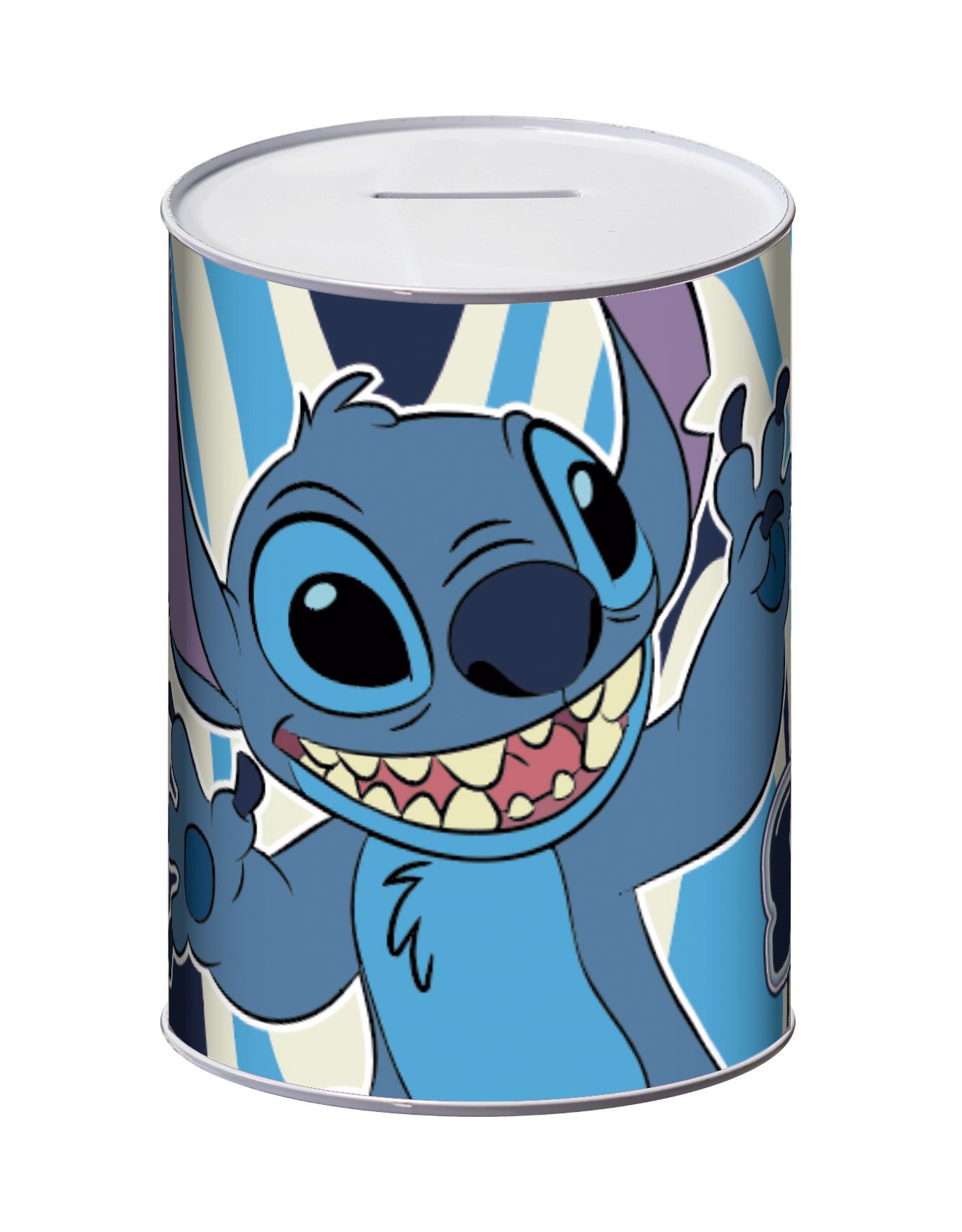 image principale pour Lilo&Stitch – Tirelire en metal – Stitch 7,5 x 7,5 x 10 cm