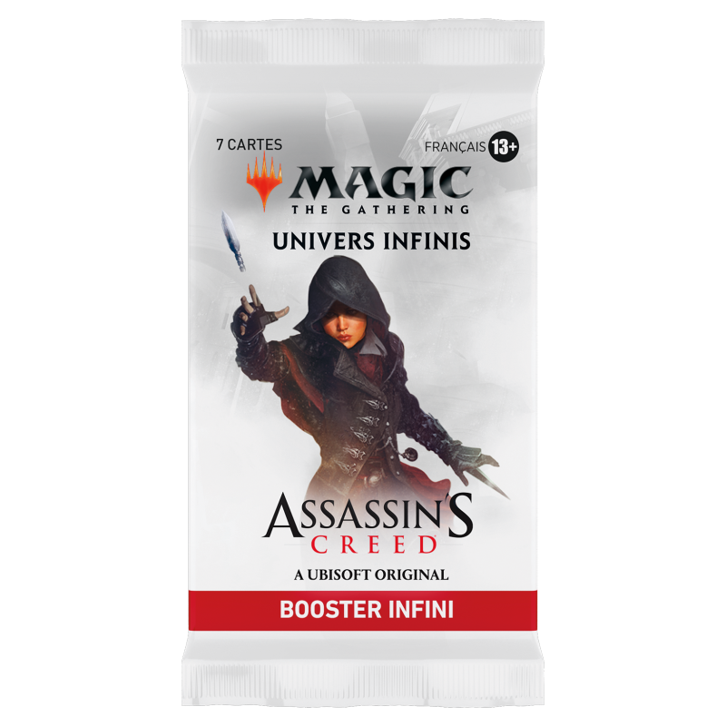 thumbnail secondaire #3 pour Magic: The Gathering – FR Univers infinis : Assassin's Creed - Display de Boosters Infinis (24 Boosters) FR