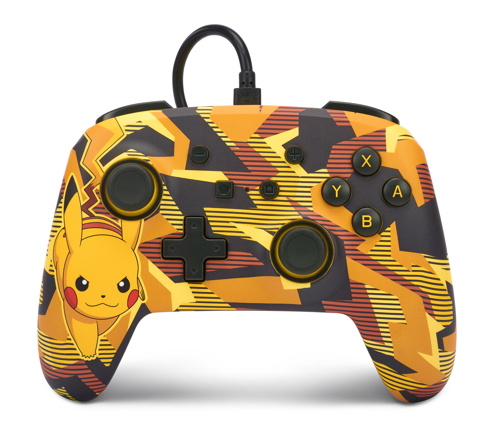 image principale pour Manette Filaire Améliorée pour Switch - Camo Storm Pikachu