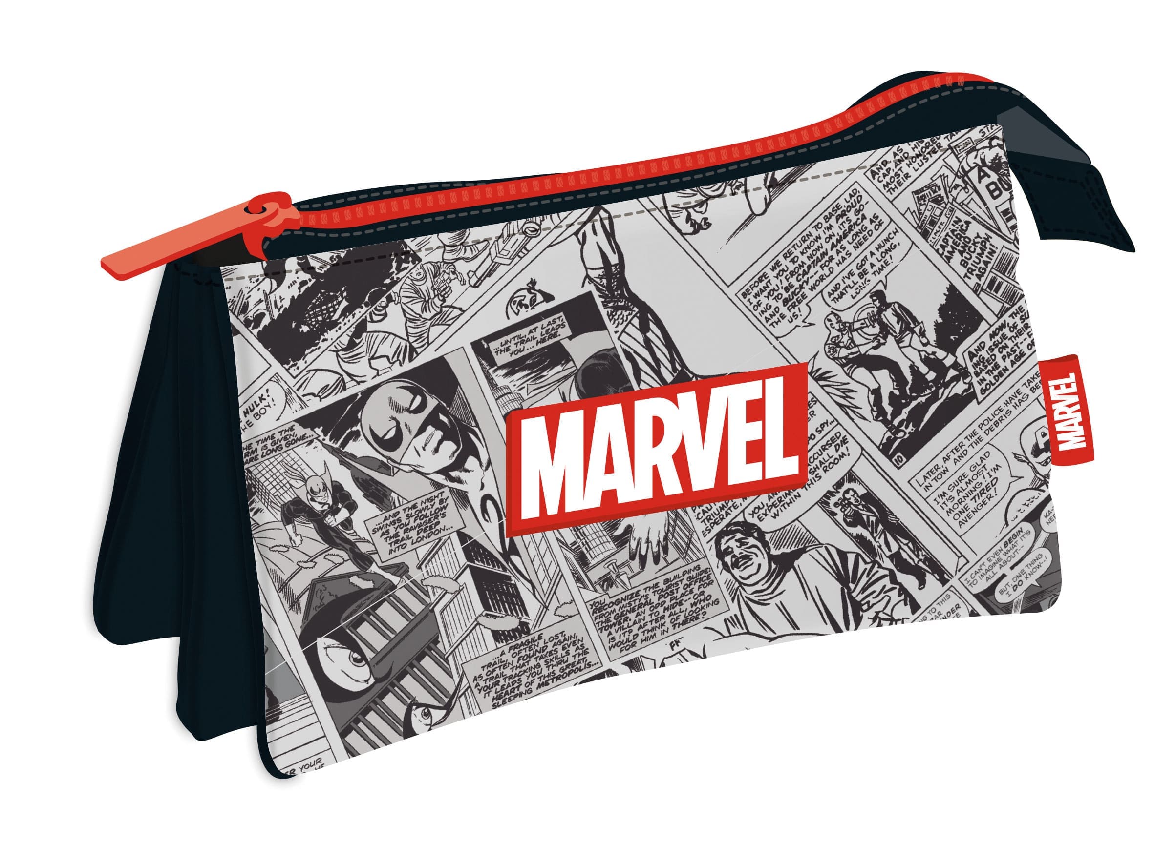 thumbnail secondaire #2 pour Marvel – Trousse Triple 21 x 11 cm – Logo