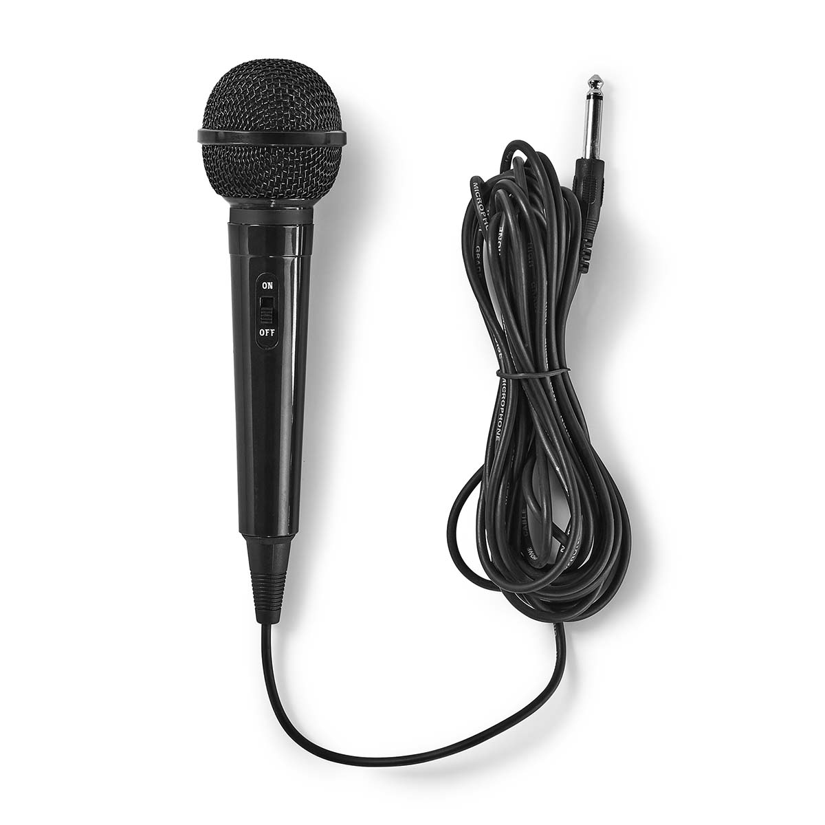 image principale pour Micro karaoke filaire 5m- Jack 6,35mm avec housse