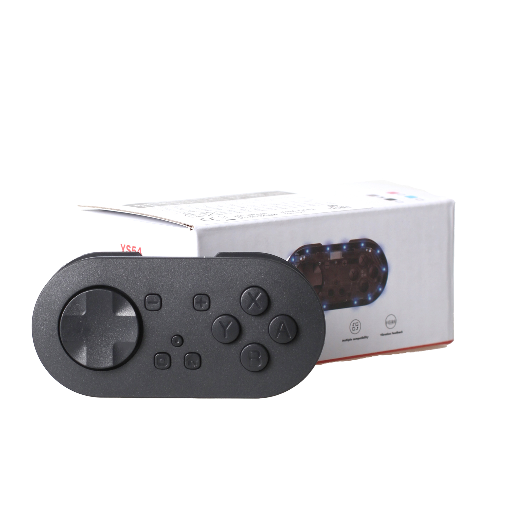 image principale pour Mini Manette Sans-fil RGB - Switch - Noire