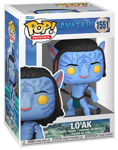 image principale pour Movies - Funko POP 1551 Avatar the way of water- Lo'ak