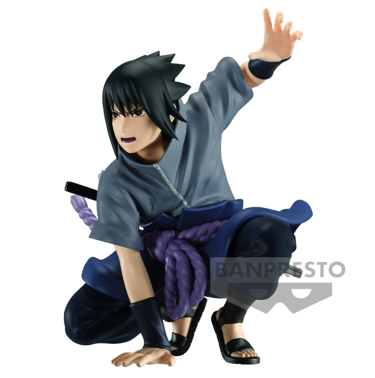 thumbnail secondaire #2 pour Naruto – Figurine Panel Spectacle - Uchiha Sasuke 9cm