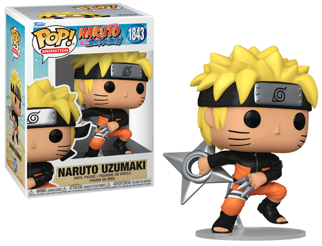 image principale pour Naruto - Funko POP 1843 - Naruto Shippuden (avec chase aléatoire)