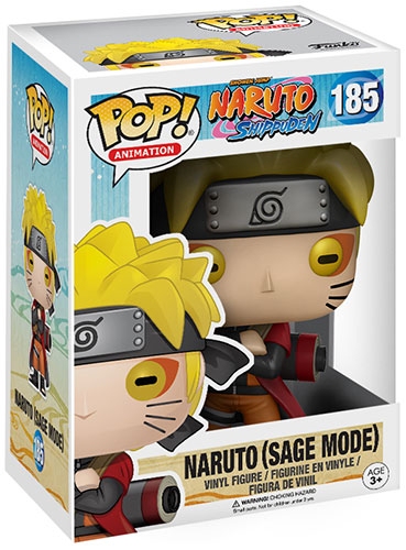 thumbnail secondaire #2 pour Naruto - Funko POP 185 - Naruto Shippuden Sage Mode