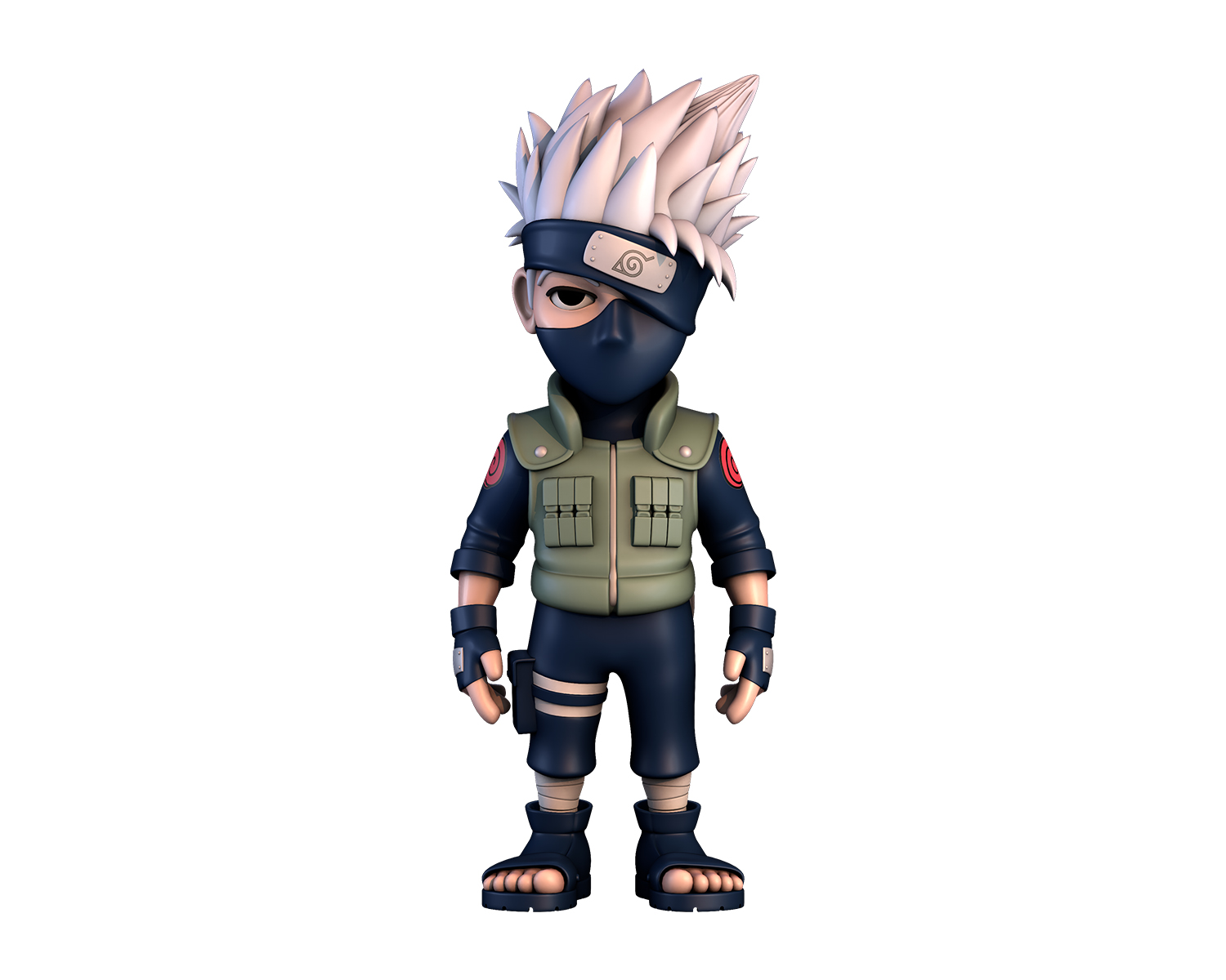 thumbnail secondaire #3 pour Naruto - MINIX 103 -  Kakashi Hatake (12cm)