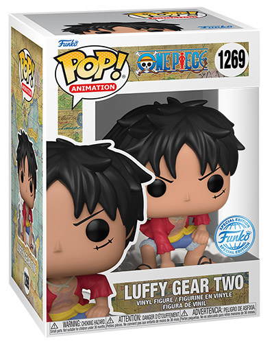 thumbnail secondaire #2 pour One Piece - Funko POP 1269 - Luffy Gear Two