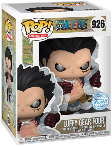 thumbnail secondaire #2 pour One Piece - Funko POP 926 - Luffy Gear Four Metallic (Édition spéciale)