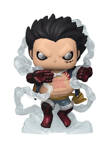 thumbnail secondaire #3 pour One Piece - Funko POP 926 - Luffy Gear Four Metallic (Édition spéciale)