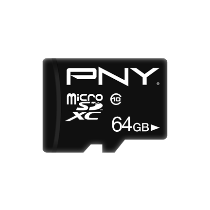 image principale pour PNY performance Plus 64Go - Micro SDHC + Adaptateur