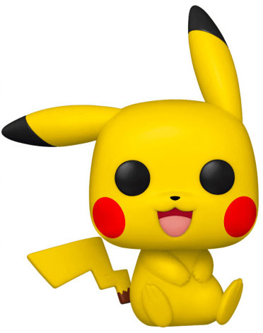 thumbnail secondaire #3 pour Pokémon- Funko POP 842 - Pikachu Assis