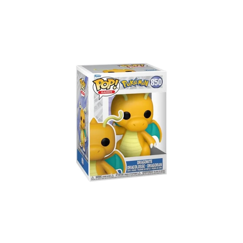 image principale pour Pokémon- Funko POP 850 - Dracolosse (Dragonite)