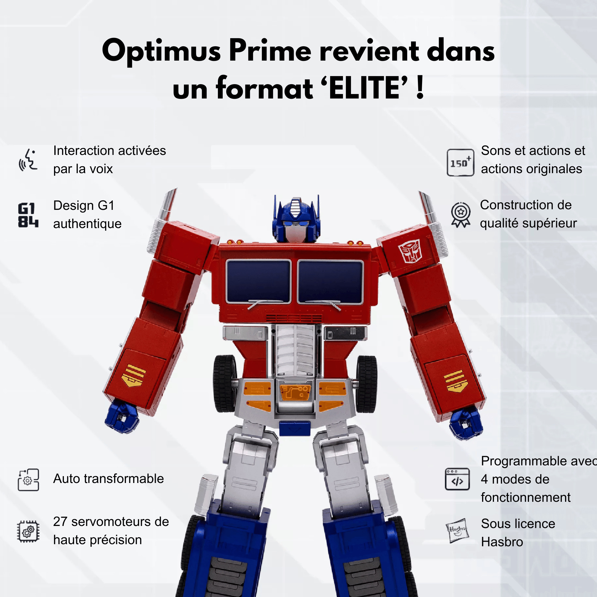 thumbnail secondaire #5 pour Robot Optimus Prime Elite