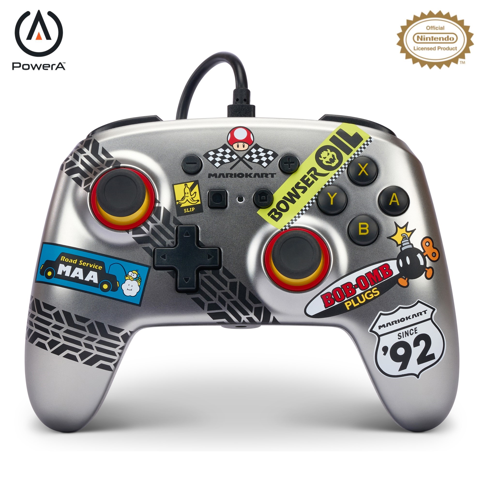 image principale pour SWITCH - Manette Filaire Améliorée - Mario Kart