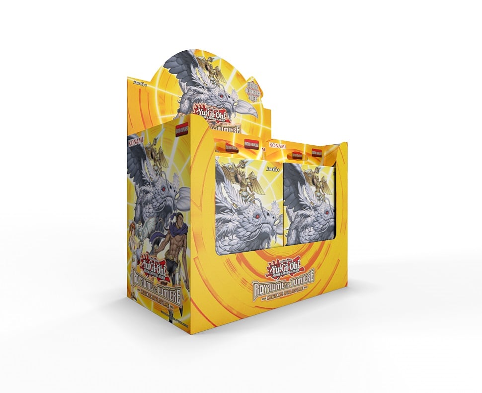 image principale pour Yu-Gi-Oh! JCC - Display de Deck Structure de réimpression Royaume de Lumière (8 decks)