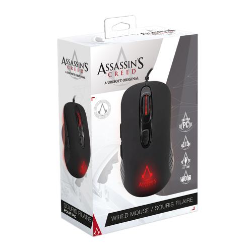 image Assassin's Creed - Souris Gaming 3600 DPI -LED-Noir