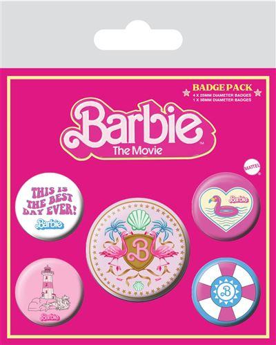 image Barbie - Movie Pack Pins -This is the best day ever x 5