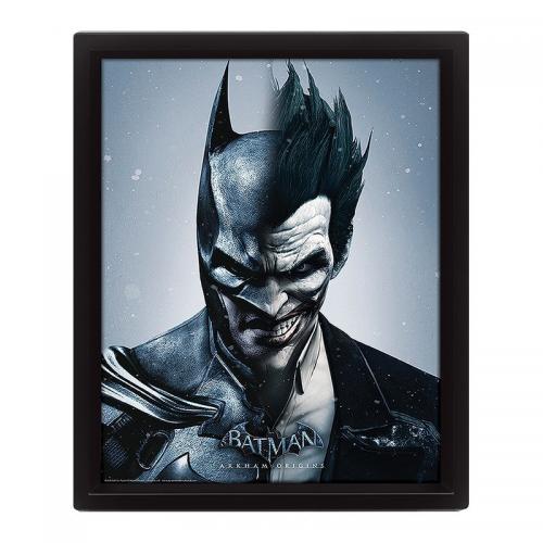 image DC comics- Poster 3d lenticulaire- Batman/Joker Arkham Origi
