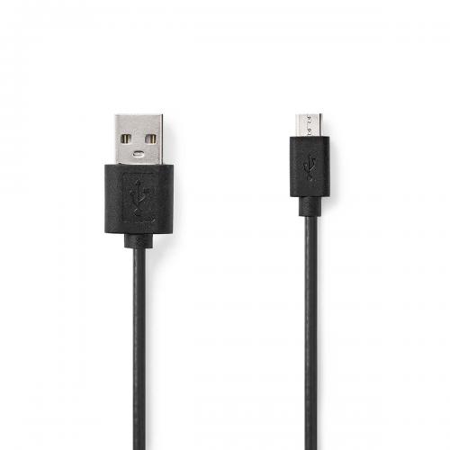 image Câble data Micro USB universel 1m noir(sans emballage)